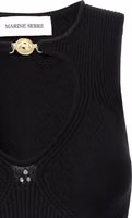 Black Viscose Tank Tops 3