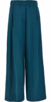 Bicolor Wool Casual Pants 1