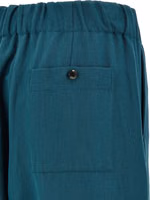 Bicolor Wool Casual Pants 4