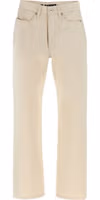 Beige Cotton Jeans Denim 1