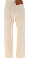 Beige Cotton Jeans Denim 2