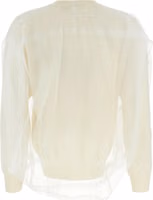 White Wool Cardigan 2