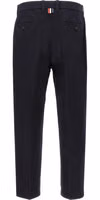 Blue Cotton Casual Pants 2