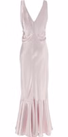 Multicolor Polyester Long Dress 2