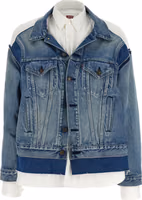 Multicolor Cotton Denim Jacket 1