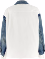 Multicolor Cotton Denim Jacket 2