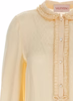 Beige Silk Blouse 3