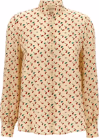 Beige Silk Blouse 1