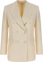 White Wool Blazer 1