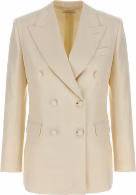 White Wool Blazer
