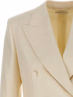 White Wool Blazer 3