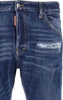 Blue Cotton Slim Fit Jeans 3