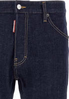 Blue Cotton Slim Fit Jeans 3
