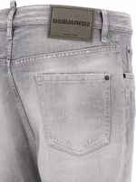 جينز قطني رمادي بقصة مستقيمة 4