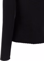 Black Virgin Wool Cardigan 4