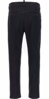 Black Cotton Chino Pants 2