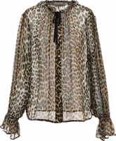 Brown Viscose Blouse 1