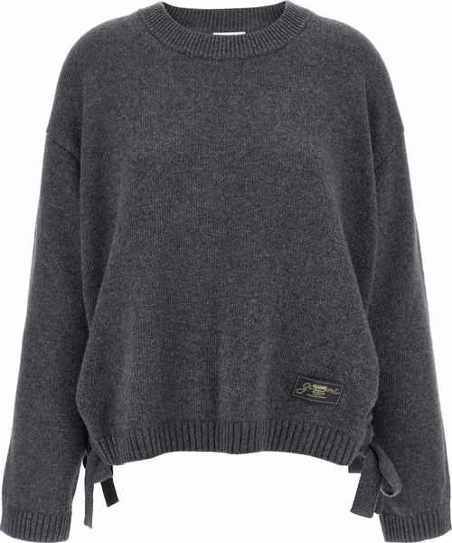 Gray Wool Cardigan