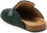 Bicolor Virgin Wool Slip-On Loafers 3