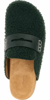 Bicolor Virgin Wool Slip-On Loafers 4