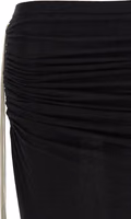 Black Wool Mini Skirt 3