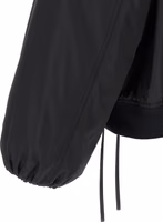Black Polyester Bomber 4
