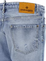Blue Cotton Skinny Jeans 4