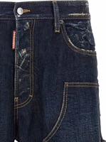 Blue Cotton Jeans Denim 3