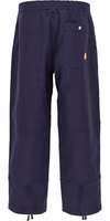Blue Cotton Casual Pants 2