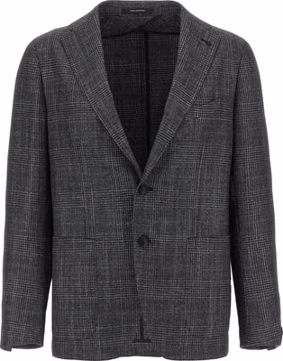 Gray Virgin Wool Blazer