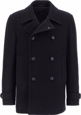 Blue Wool Coat