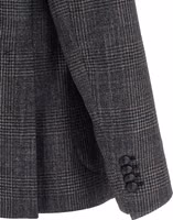 Gray Virgin Wool Blazer 4