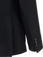 Black Virgin Wool Blazer 4