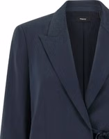 Blue Polyester Blazer 3