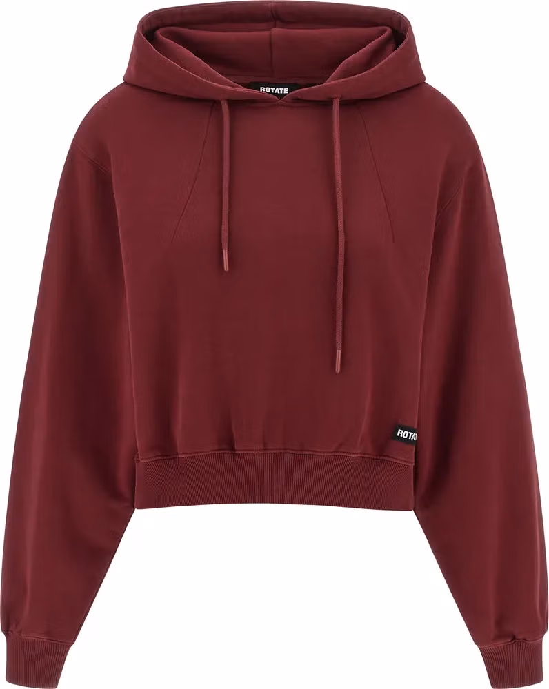 Bordeaux Cotton Hoodie