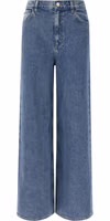 Blue Cotton High-Waisted Jean 1