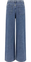 Blue Cotton High-Waisted Jean 2