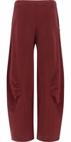 Bordeaux Cotton Joggers (Workout Pants) 2
