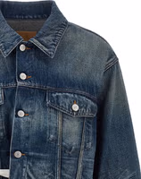 Blue Cotton Denim Jacket 3