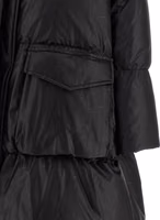 Black Viscose Coat 5