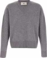 Gray Wool Cardigan 1