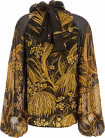 Multicolor Viscose Blouse 2