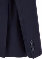 Blue Virgin Wool Two-Piece Suit 3