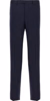 Blue Virgin Wool Two-Piece Suit 4