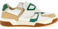 Multicolor Leather Athletic Sneakers 1