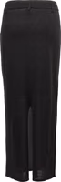 Black Polyester Mini Skirt 2