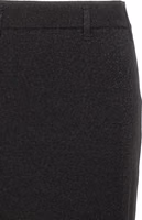 Black Polyester Mini Skirt 3