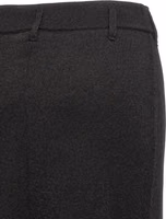 Black Polyester Mini Skirt 4