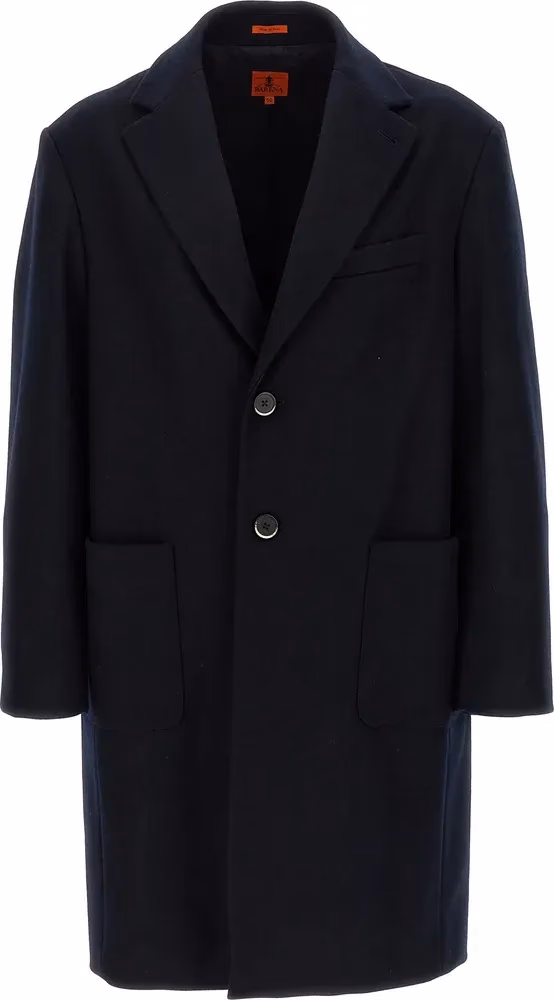 Blue Wool Coat