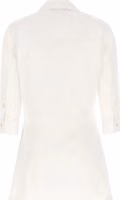 White Cotton Short Dress 2